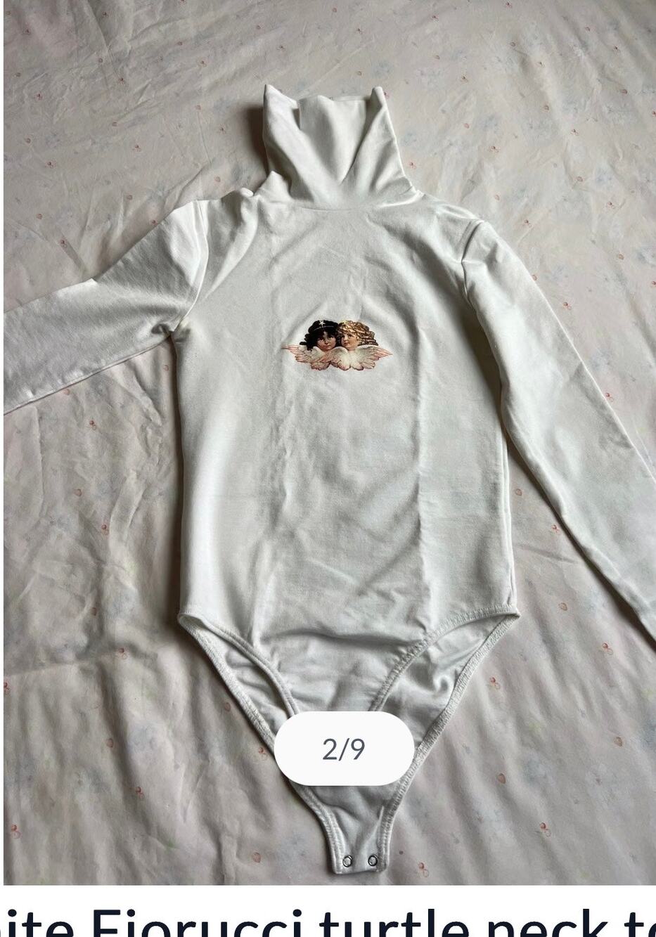 Fiorucci Angels Turtleneck Bodysuit